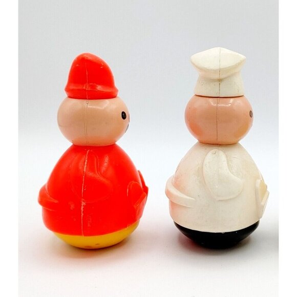 Vintage Fisher Price THREE MEN IN A TUB REPLACEMENT Baker, Candle Maker - Picture 2 of 3